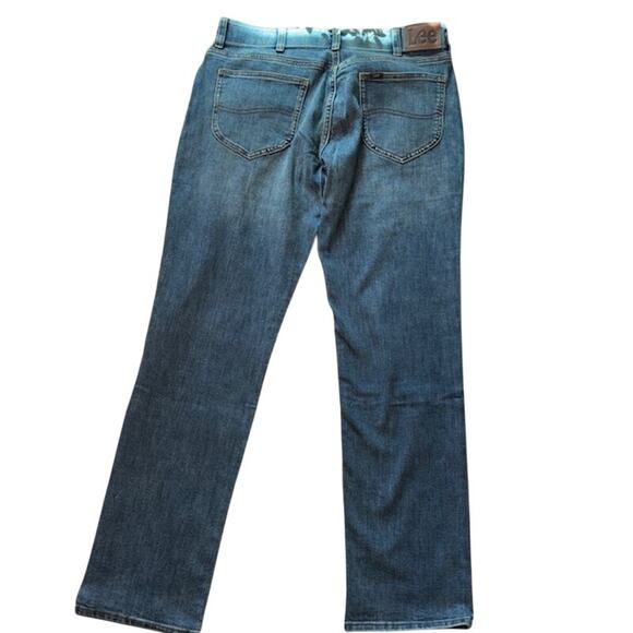 Lee Men's Extreme Motion Straight Fit 34 X 34 Tapered Leg Jean- Mayday NWT - Picture 2 of 8